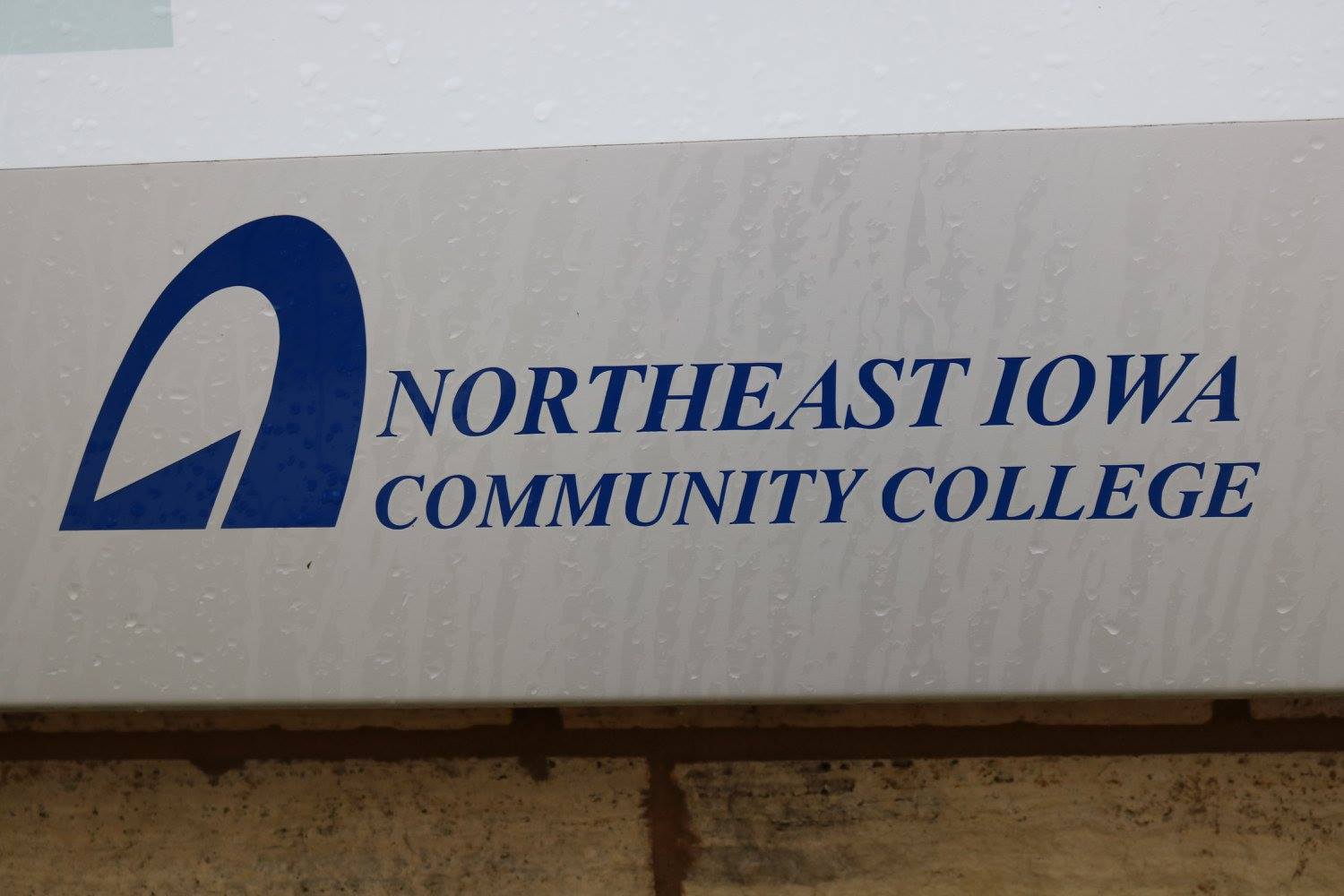 Northeast Iowa Community College Sign